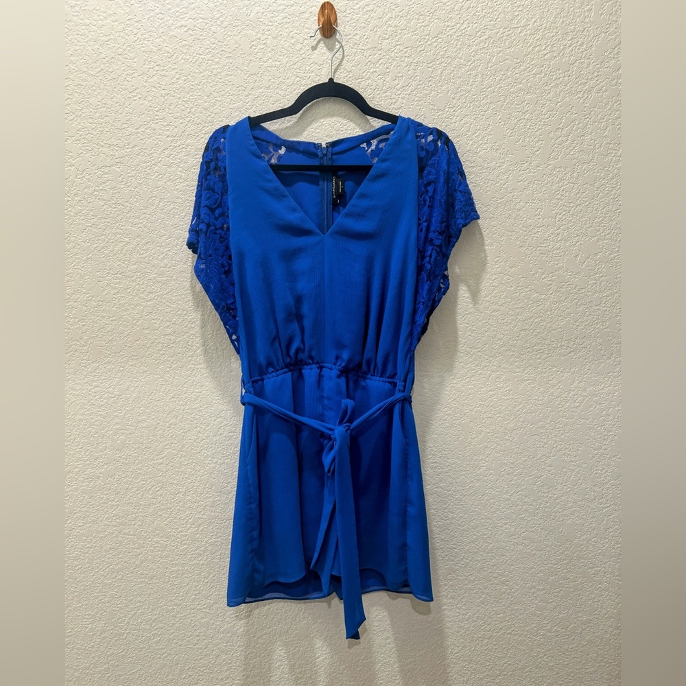 Marciano Royal Blue Jumpsuit - Large
